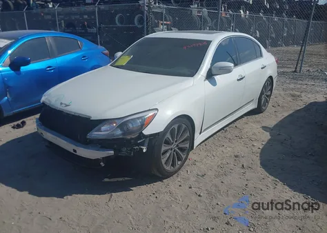2013 Hyundai Genesis 5.0 R-Spec from USA, damaged, VIN KMHGC4DH7DU235857